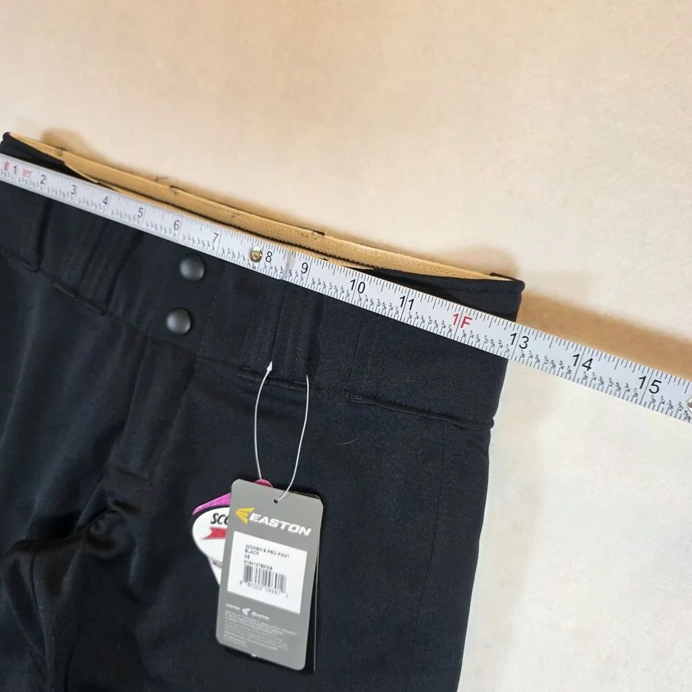 Easton Black Baseball/Softball Pants Size S Athletic Sportswear Uniform Style